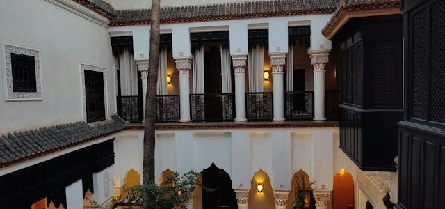 Partner restaurant courtyard